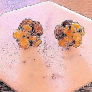 Beachy - Puka Shell Type Earrings - Clip On